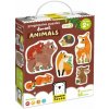 Banana Panda: Pokročilé puzzle – lesné zvieratá