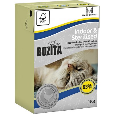 Bozita Feline 12 x 190 g Indoor Sterilised