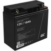 Green Cell AGM VRLA 12V 18Ah maintenance-free battery for mower, scooter, boat, wheelchair AGM09