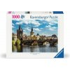 Puzzle Ravensburger 1000 dílků Praha: Pohled na Karlův most
