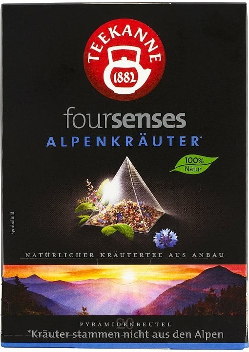 TEEKANNE FOURSENSES Alpenkräuter 40 g