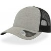 Atlantis Headwear Kšiltovka Rapper Melange Trucker, 5 panelová COT33019503999-light grey Šedá světlá UNI