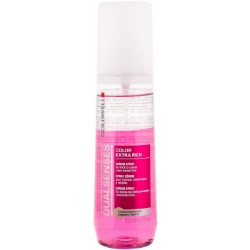 Goldwell Dualsenses Color Extra Rich sérum pre farbené vlasy (Serum Spray for Thick to Coarse Hair) 150 ml