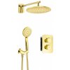 DEANTE DEANTE - Therm zlato - Sprchový set pod omietku, s termostatickou BOX BXYZGEBT