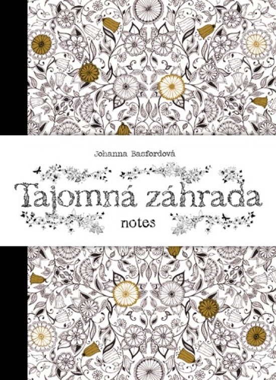 Tajomná záhrada - notes Johanna Basford SK