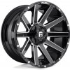 FUEL Fuel D615 Contra 10x22 5x114.3 ET-18 Gloss Black Milled 78.1