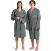 Unisex župan arena Unisex Team Stripe Bathrobe veľkosť L