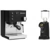 Rancilio Silvia BC, čierna + Eureka Helios 65, black