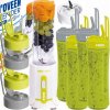 Stolný mixér N'oveen SB210 4 BUTELKI 300 W biely