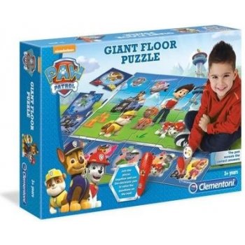 Clementoni Paw PatrolVeľké podlahové puzzle s interaktívnym perom 104961970