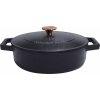 BerlingerHaus pekáč liatinový s pokrievkou 26cm BH-6493 Black Rose Collection