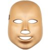 Palsar7 Ošetrujúca LED maska na tvár a krk Zlatá