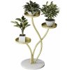 JAKS STOJAN NA KVETY MARBLE - GOLD STJ05