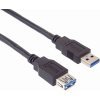 PremiumCord prodlužovací USB 3.0 kabel 0,5m ku3paa05bk