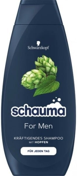 Schauma for Men šampón s chmeľovým extraktom 400 ml