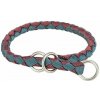 Trixie Polosťahovací obojok Cavo sangria/petrolejová L: 47-55cm/ ø18mm