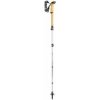 LEKI Cressida FX Carbon AS white-mango-silver 120 cm; Bílá hole