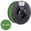 Tlačová struna (filament) C-TECH PREMIUM LINE, PLA, dopravná zelená, RAL6024, 1,75mm, 1kg