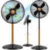 STOJACI VENTILÁTOR UFESA VETRÁK TICHÝ SILNÝ KOVOVÝ 50W 40CM