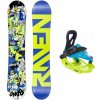Raven Bang junior mini detský snowboard + Raven s160 detské viazanie - 90 cm + vázání S (EU 33-35)
