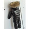 Čierny lesklý Winter overal Farba: Čierna, Veľkosť: 80/86