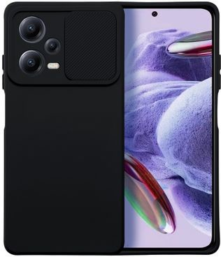 Púzdro gumené Xiaomi RedMi Note 12 Pro Plus 5G Slide čierne