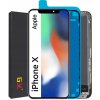 Displej pre iPhone X LCD OLED GX A1865 A1901 + Tesnenie