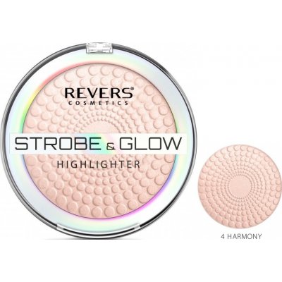 Revers Strobe & Glow Highlighter rozjasňující púder 04 Harmony 8 g