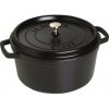 Liatinový hrniec Staub 28 cm, čierny
