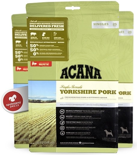 Acana Dog Yorkshire Pork Singles 2 kg