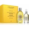 L’Occitane Almond L’Occitane Almond ošetrujúci sprchový olej 250 ml + L’Occitane Almond spevňujúci telový olej 100 ml kozmetická sada