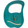 Cega Lyre Harp 19 Strings Blue