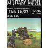 Papierový model Delostrelecký kanón FLAK 36/37 8,8 CM