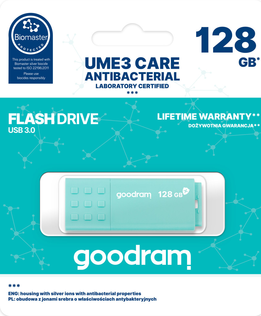 GOODRAM UME 3 Care 128GB UME3-1280CRR11