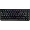 Endorfy herní klávesnice Thock 75% Wireless Red / RGB / red sw. / bezdrátová / mechanická / US layout / zkrácená /černá EY5A073