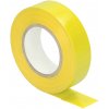 Izolačná páska, samozhášavá, žltá, šírka 19 mm, hrúbka 0,13 mm, dĺžka 20 m
