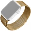 Síťovaný nerezový remienok FIXED Mesh Strap pre Apple Watch 38/40/41/42mm, zlatý