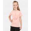 Dievčenské bavlnené tričko Kilpi MALGA-JG koralová 146
