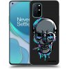 Picasee silikónový čierny obal pre OnePlus 8T - EARTH - Lebka 3.0
