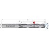 Karnasch 2204100830049 | Tvrdokovový vrták 8,3x49-103x10 mm