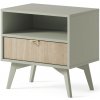 Wilsondo Nočný stolík Forest - mentolová
