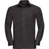 Russell Athletic Košile 936M, popelínová, dlouhý rukáv COT11936M00213-black 3XL Černá