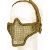 Maska 101INC AIRSOFT ochranná COYOTE BROWN