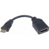PremiumCord Flexi adaptér HDMI typ A samica - mini HDMI typ C samec na flexibilné pripojenie