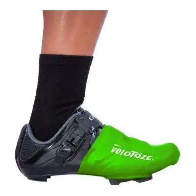 Velotoze Toe Cover Road Latex Covers Green