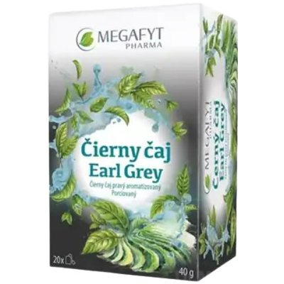 MEGA Černý čaj Earl Grey 20 x 2 g