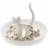 Balvi Porcelánový stojanček na šperky Mačka XL 26437