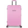 Plastový kufr SUITSUIT® Expression Fondant Pink L - růžová - 89 L