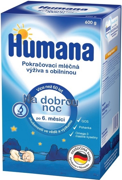 Humana na dobrú noc s prebiotikami 600 g od 12,1 € - Heureka.sk