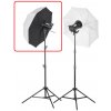 Quadralite 101cm priehľadný dáždnikový softbox